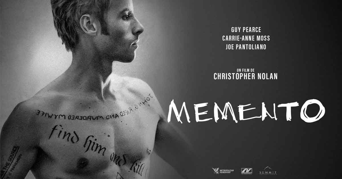 MEMENTO di Christopher Nolan: ricordare per vivere.
